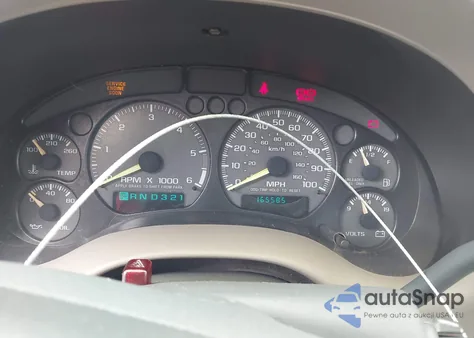 1998 Chevrolet Blazer Ls from USA, damaged, VIN 1GNDT13W9W2289009